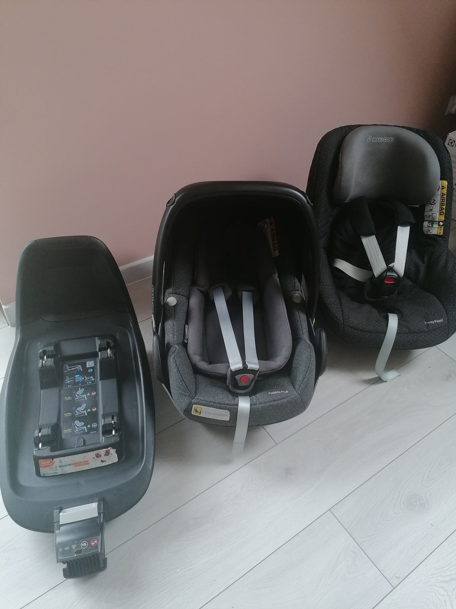 Fotelik Maxi Cosi ISOFIX baza foteliki pebble plus +2 waypearl