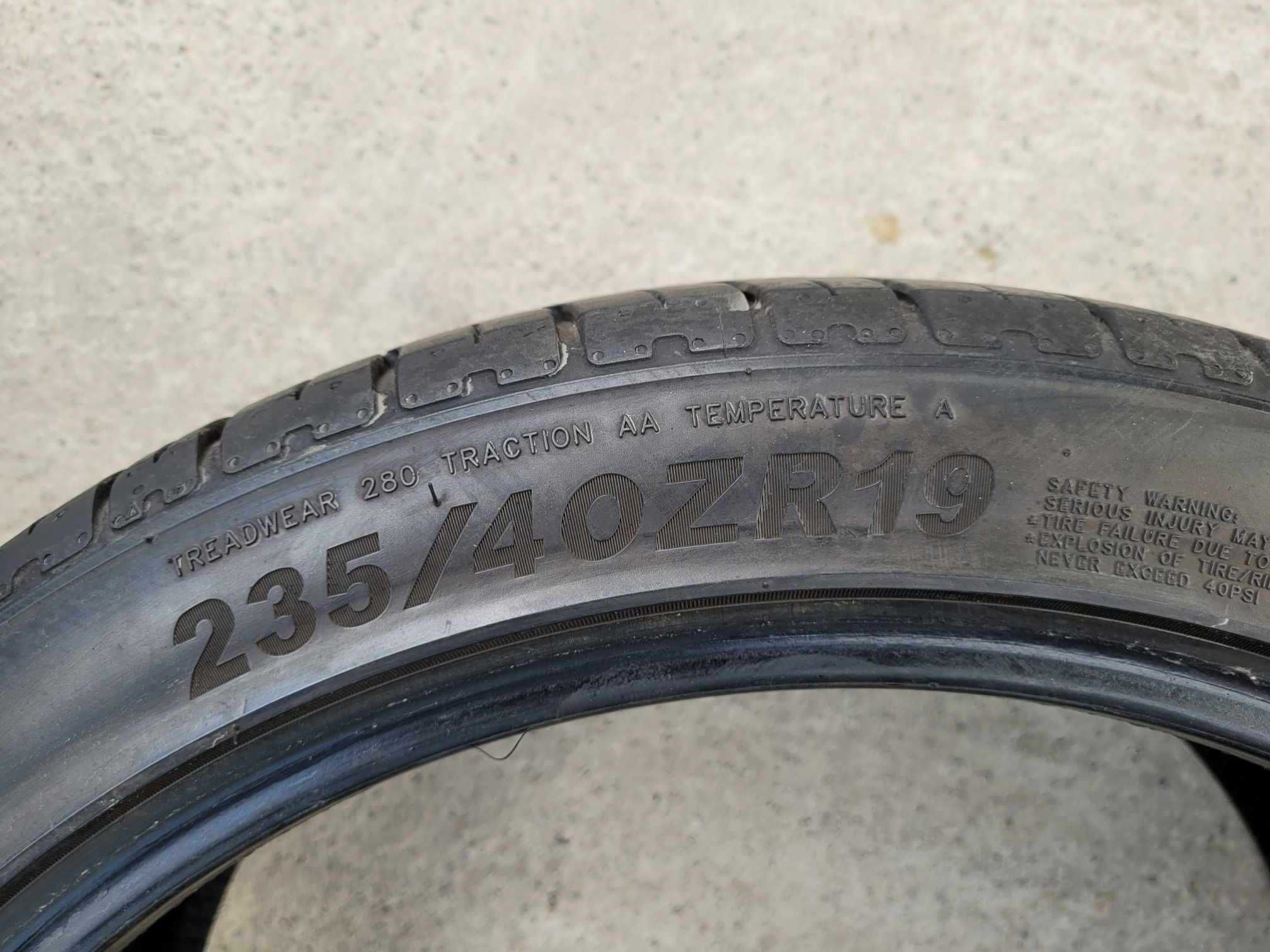 Komplet opon letnich 235/40R19 1819 GALLOPRO