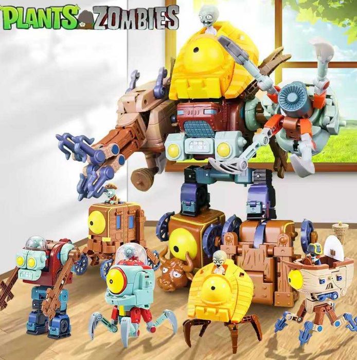 Бойові машини Робот Трансформер рослині проти зомбі Plants vs Zombies