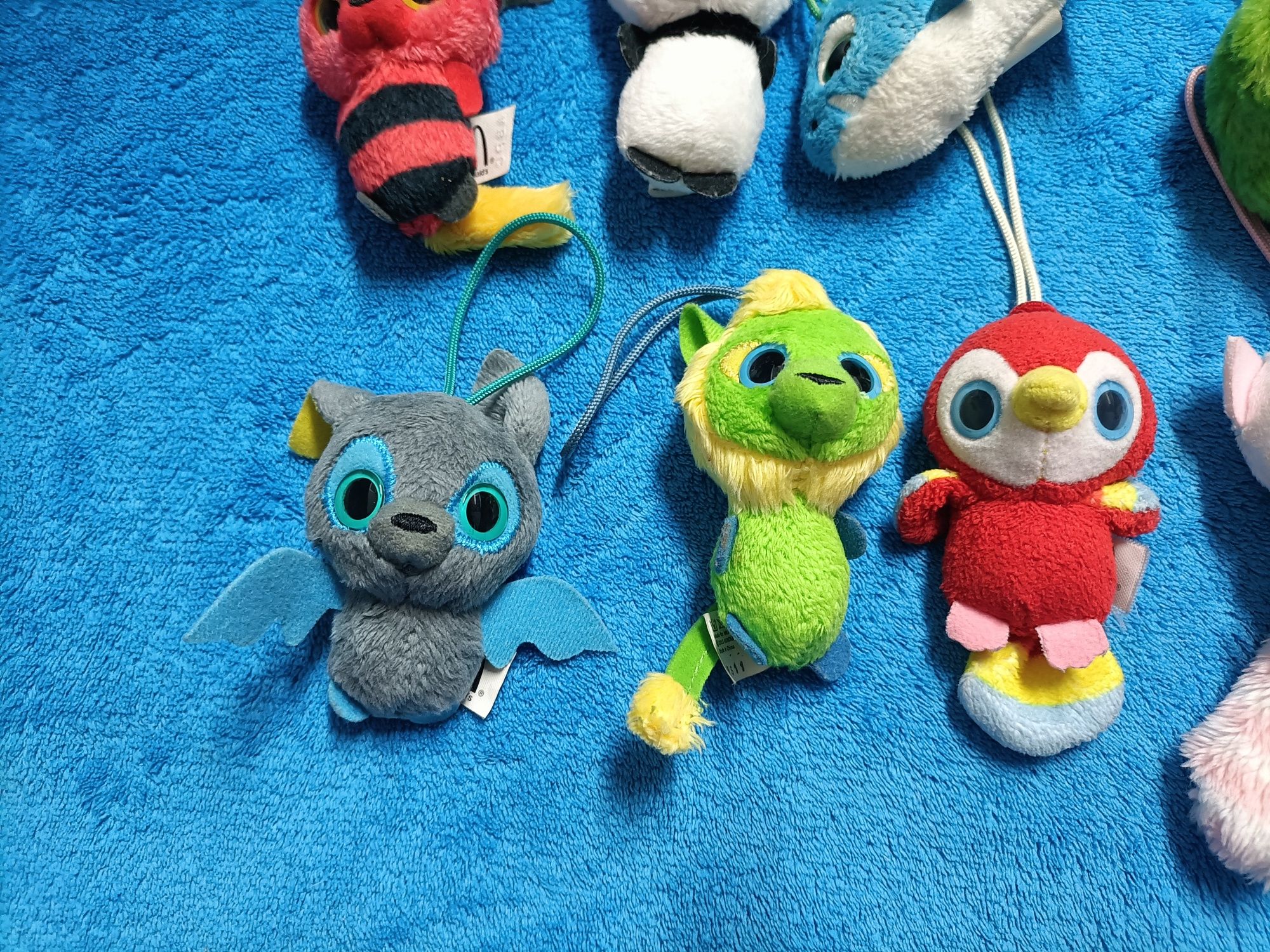 Lote 8 mini peluches MacDonald