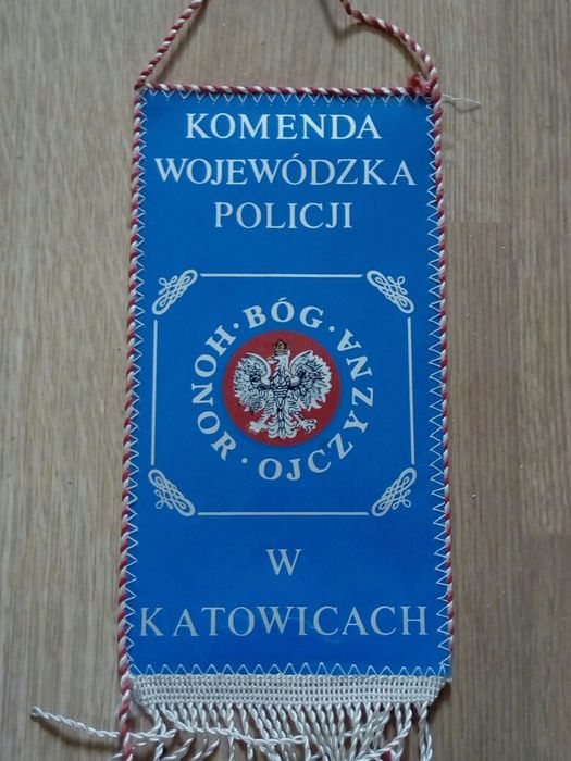 Policja Katowice proporczyk