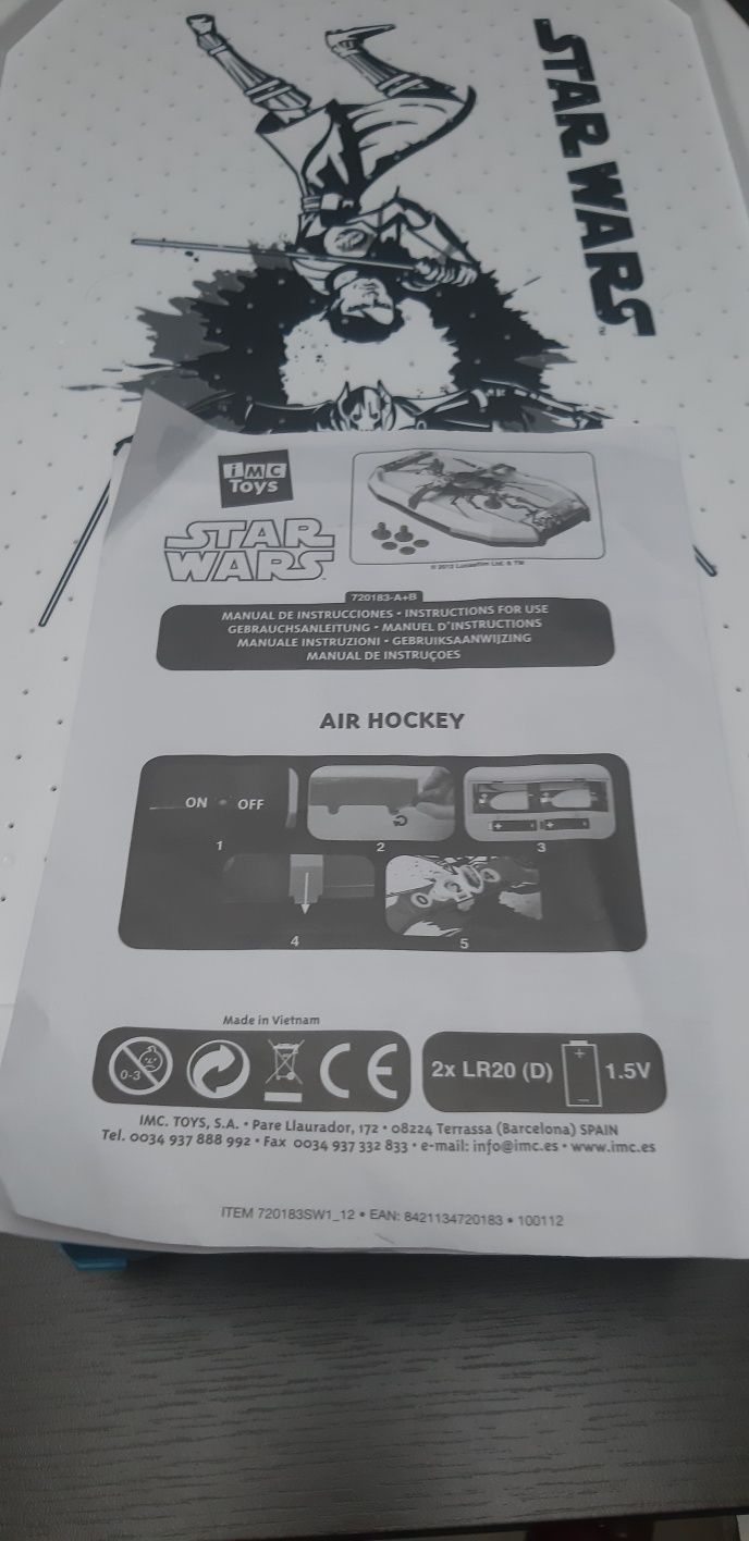 Star Wars Air Hockey gra dla 2 graczy