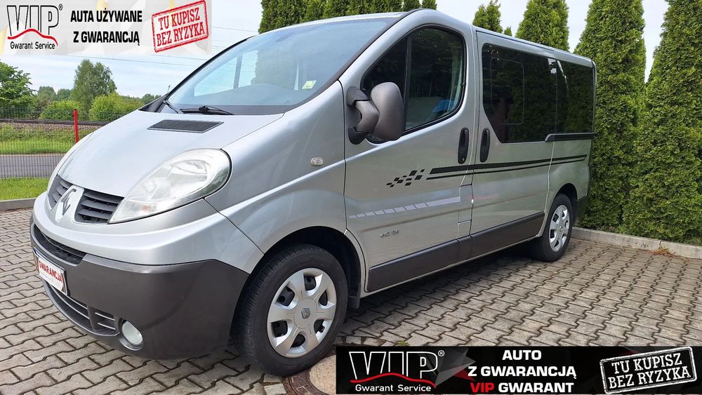 Renault Trafic 2,0 dci 115 kM 9 Osób Serwis Bezwyp Nawiewy ciepło zimno KOŁA LETNIE