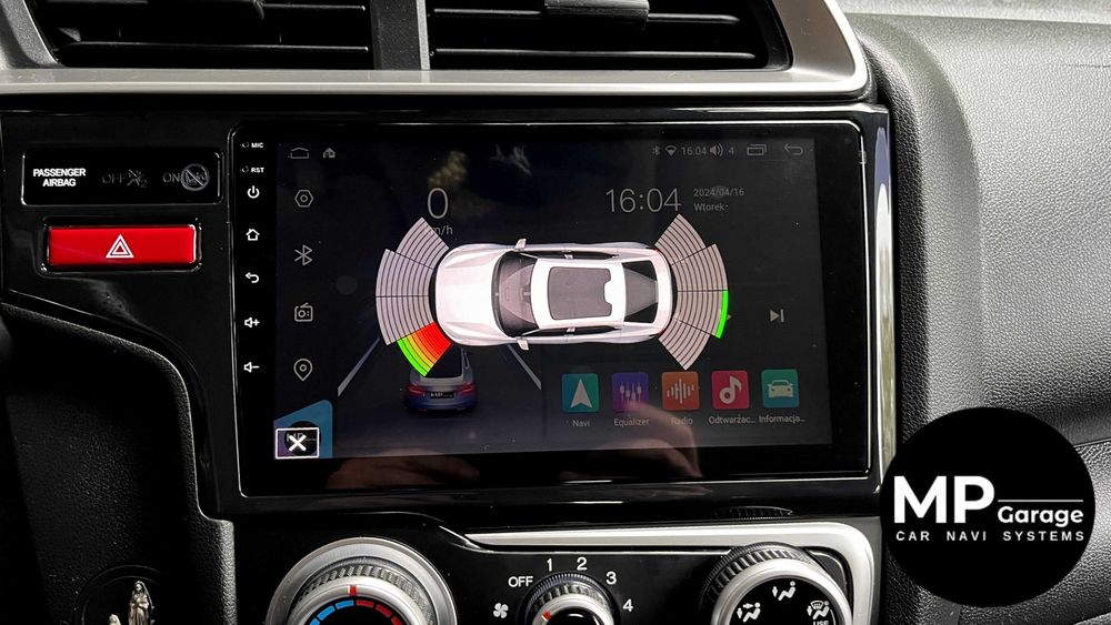 Radio Honda JAZZ / Fit 2013_2020 Android Qled+ CarPlay/AA 4G Montaż