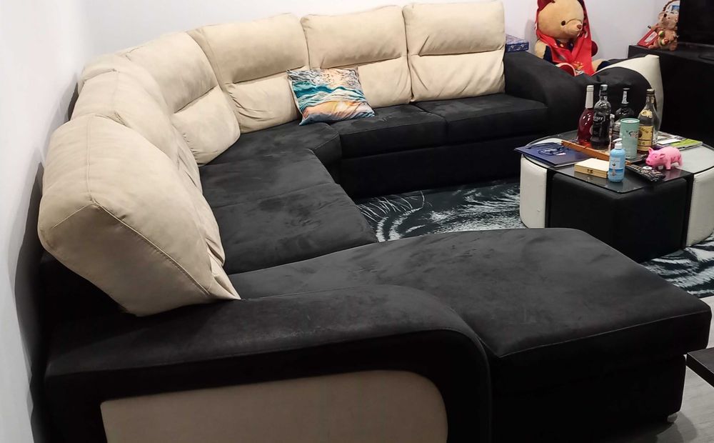 Sofá de canto em bom estado