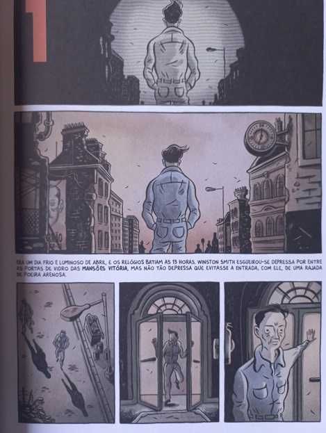 1984 - George Orwell (Novela Gráfica); Ilustração Fido Nesti