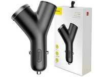 Ładowarka Samochodowa Baseus Y 3.4A 2X Usb +Port Zapalniczki