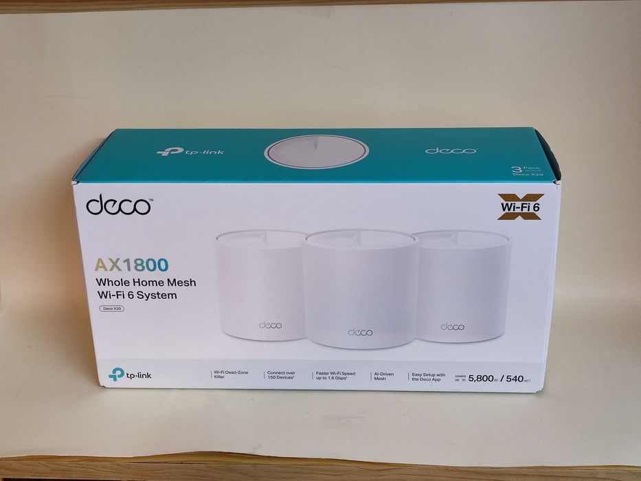 Kit 3x Deco X20 Wi-Fi 6 TP-Link