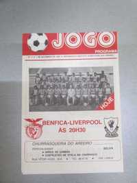 Benfica Liverpool programa jogo