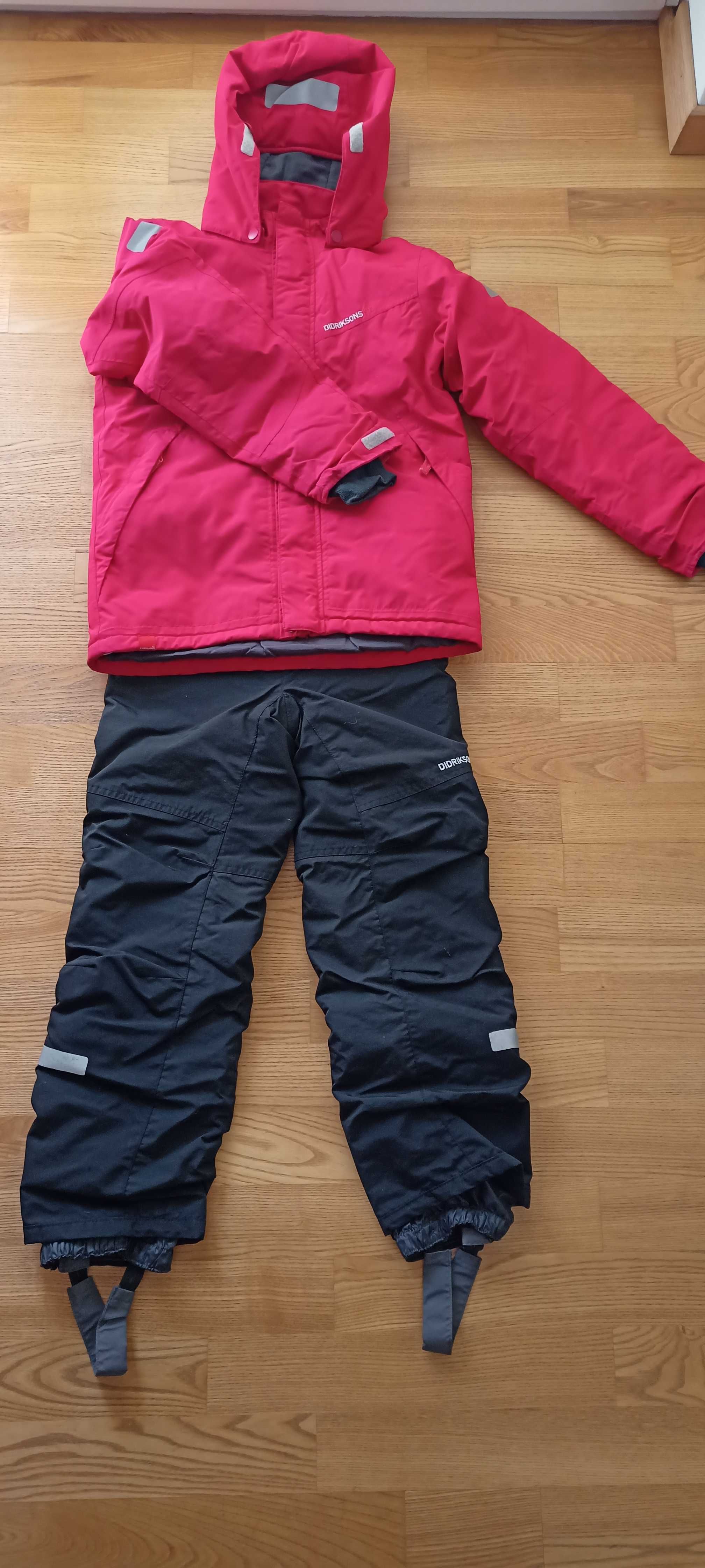 Didriksons kombinezon zimowy narciarski snowboardowy, rozmiar 140 cm