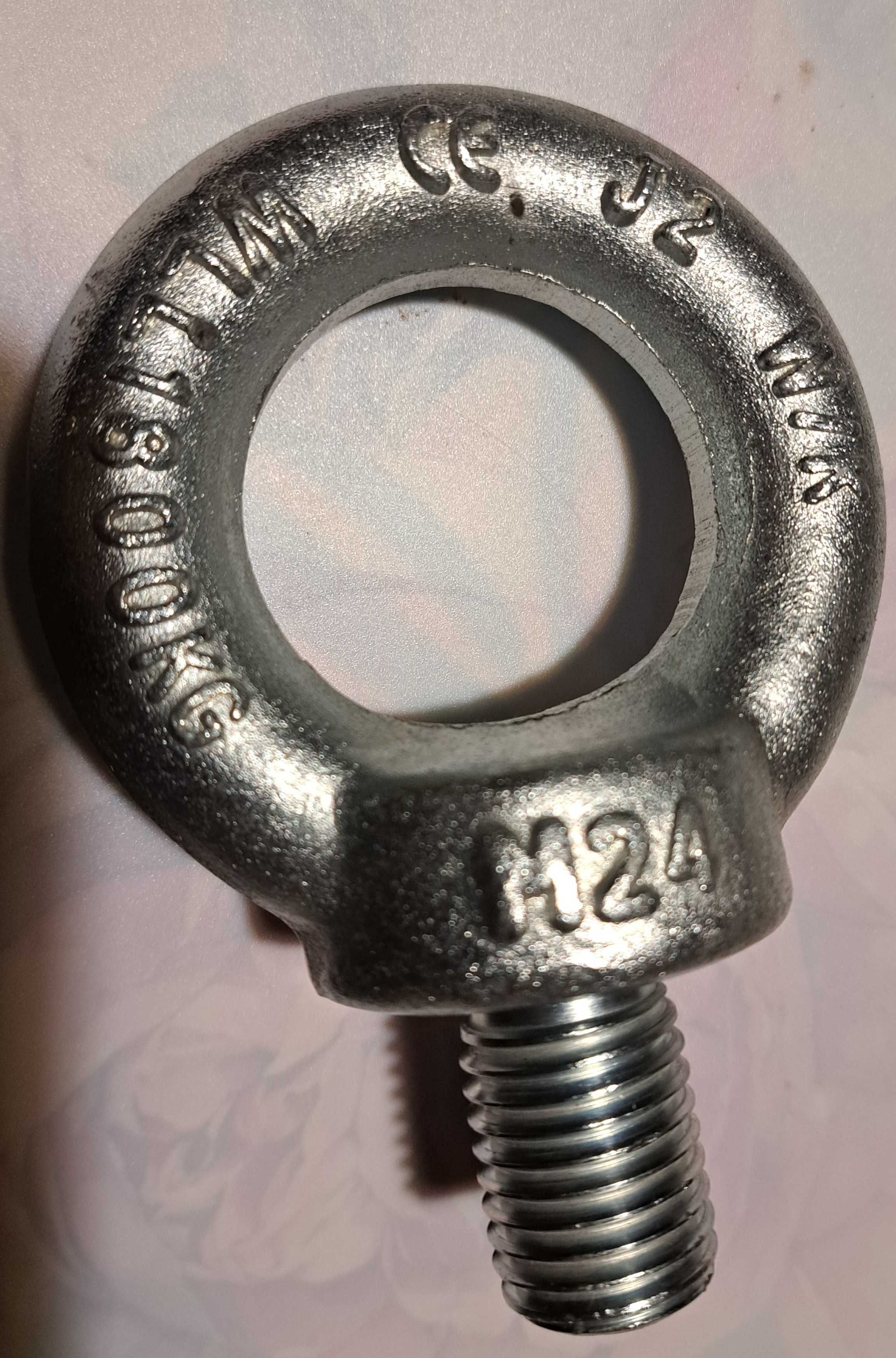 Śruba z uchem  do 1800KG m24