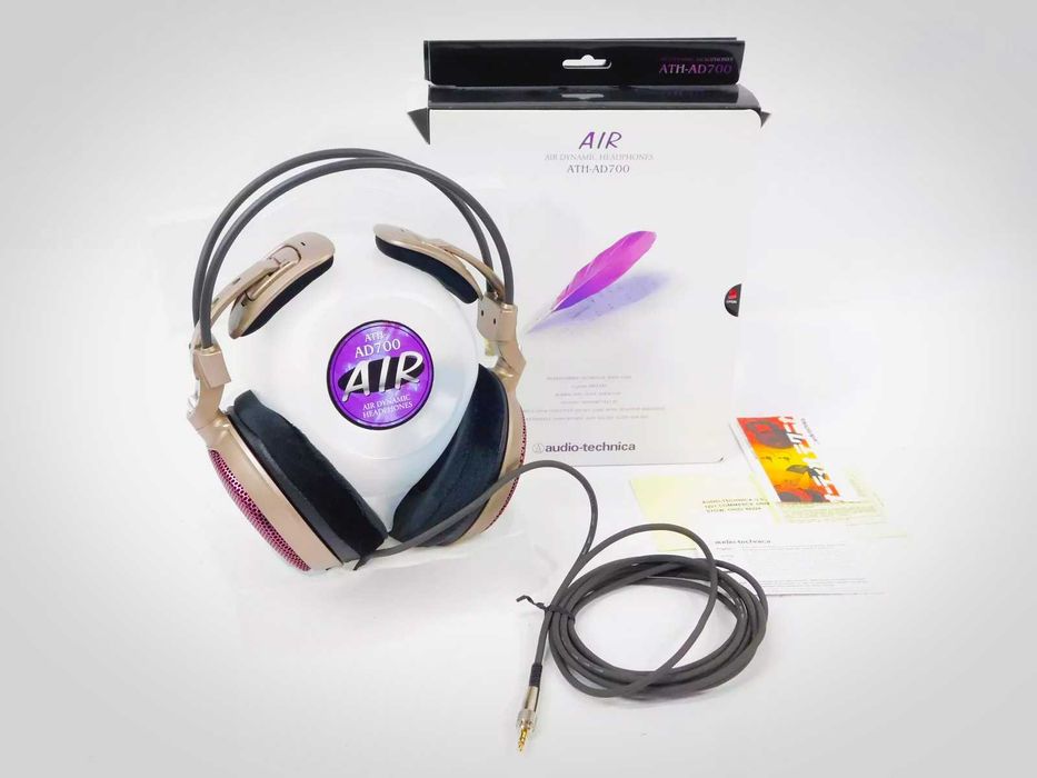 Редкие Наушники Audio-Technica ATH-AD700 Air Dynamic 53mm driver