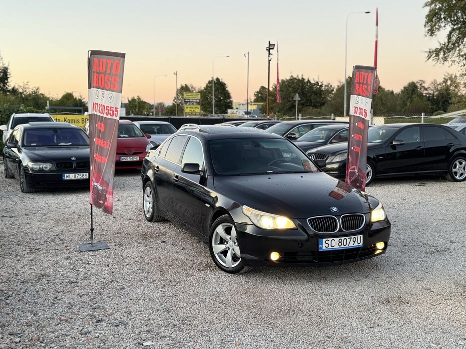 Na Sprzedaż BMW e60 3.0D/bez rdzy/automat/navi/zadbany/kluma/alu/zamia