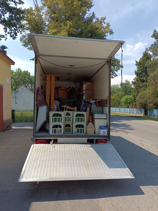 Przeprowadzki, Transport, Sprzątanie piwnic,  Utylizacja odpadów