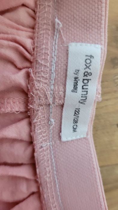 Spódniczka tiulowa  122-128cm jasny róż