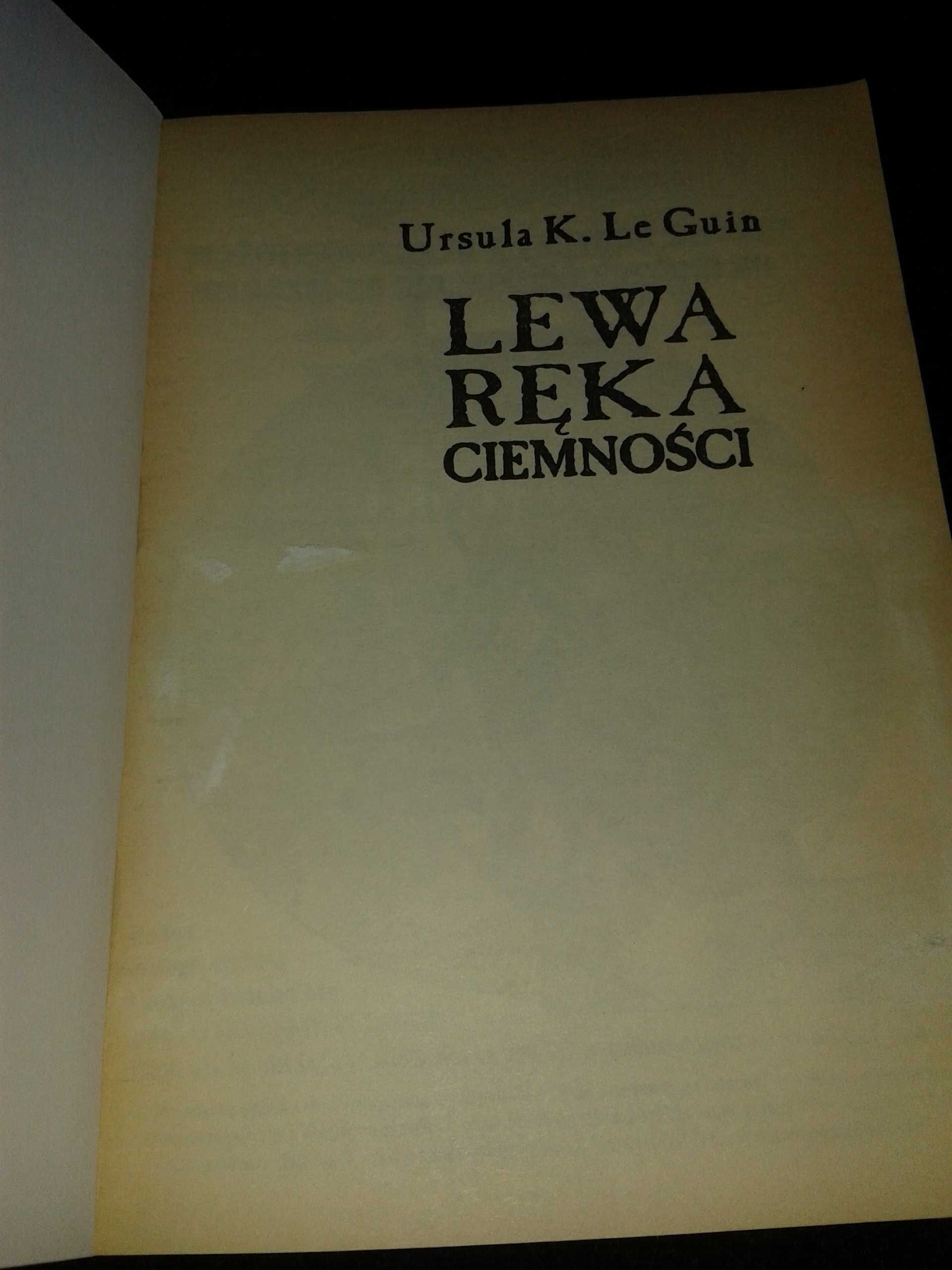 Lewa ręka ciemności Ursula K.Le Guin książka