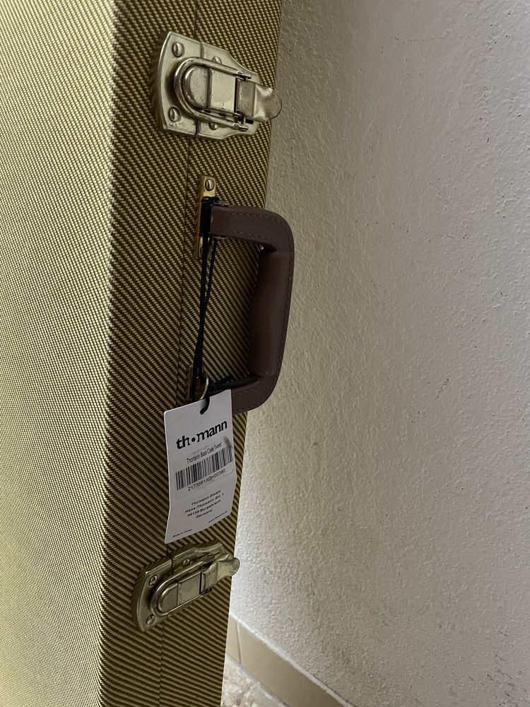Thomann Base Case Tweed estojo baixo