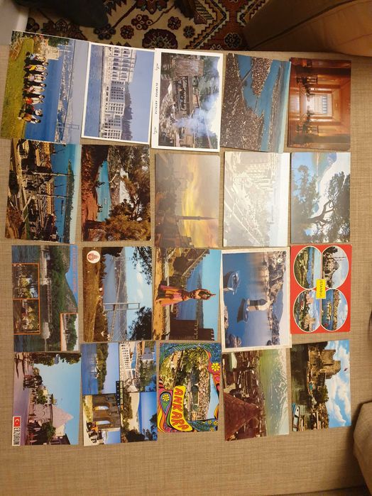 Widokówki Turcja, pocztówki Istanbul, Marmaris, Ankara Alanya 80 sztuk