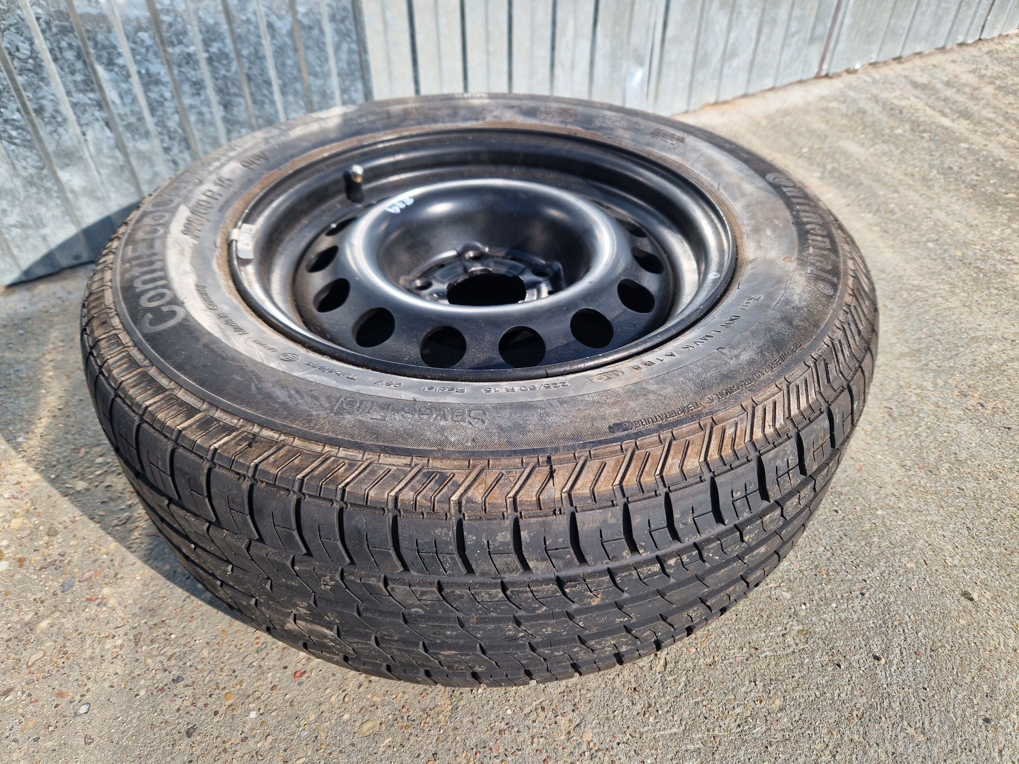 Koło zapasowe aluminiowe pełnowymiarowe 225/60 R15 7Jx15H2 BMW E39