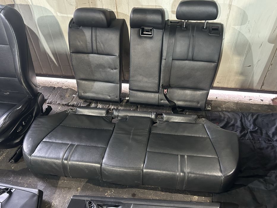 Fotele wnetrze kanapa boczkisport e83 x3 pamiec grzane EUROPA wysylka