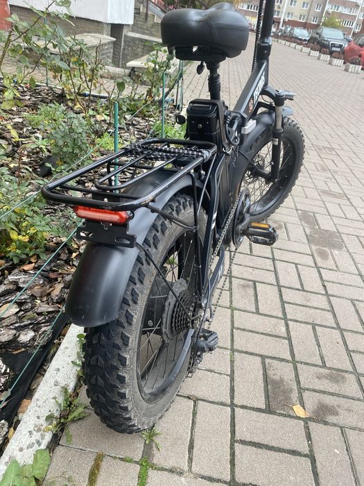 Електровелосипед Tecros F1, фет байк