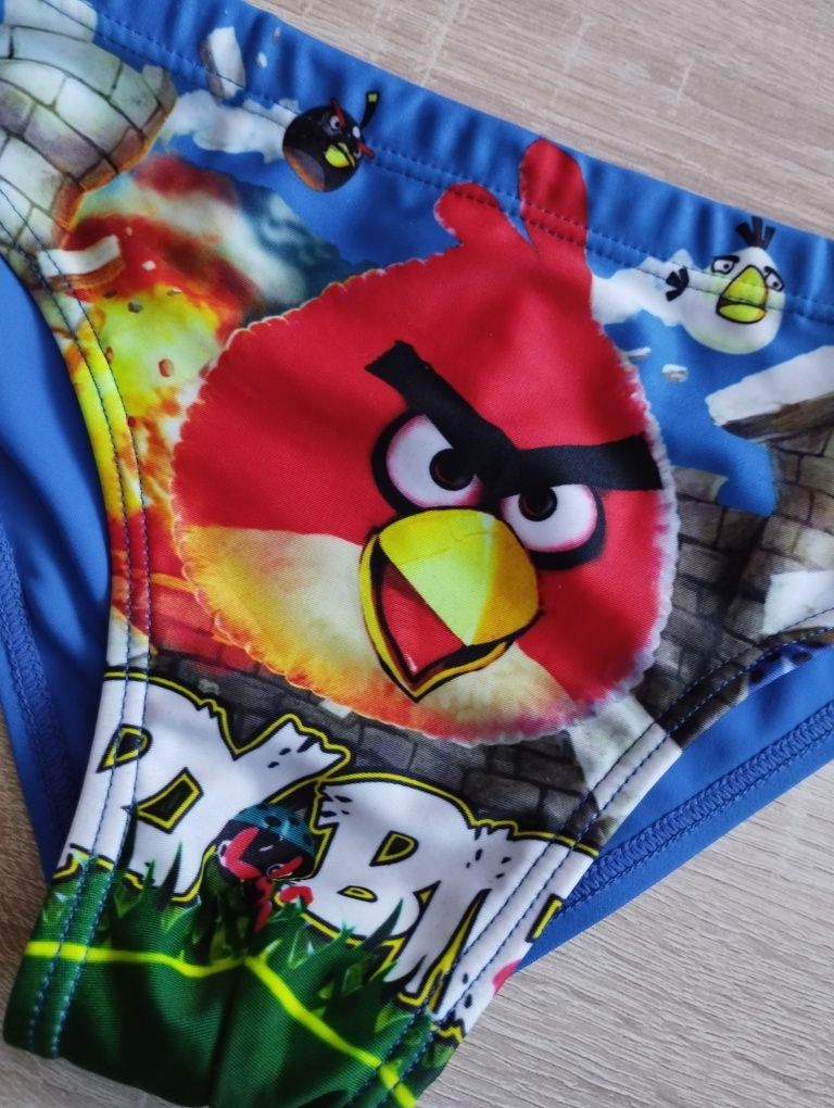 Kąpielówki chłopięce Angry Birds 3 4 lata