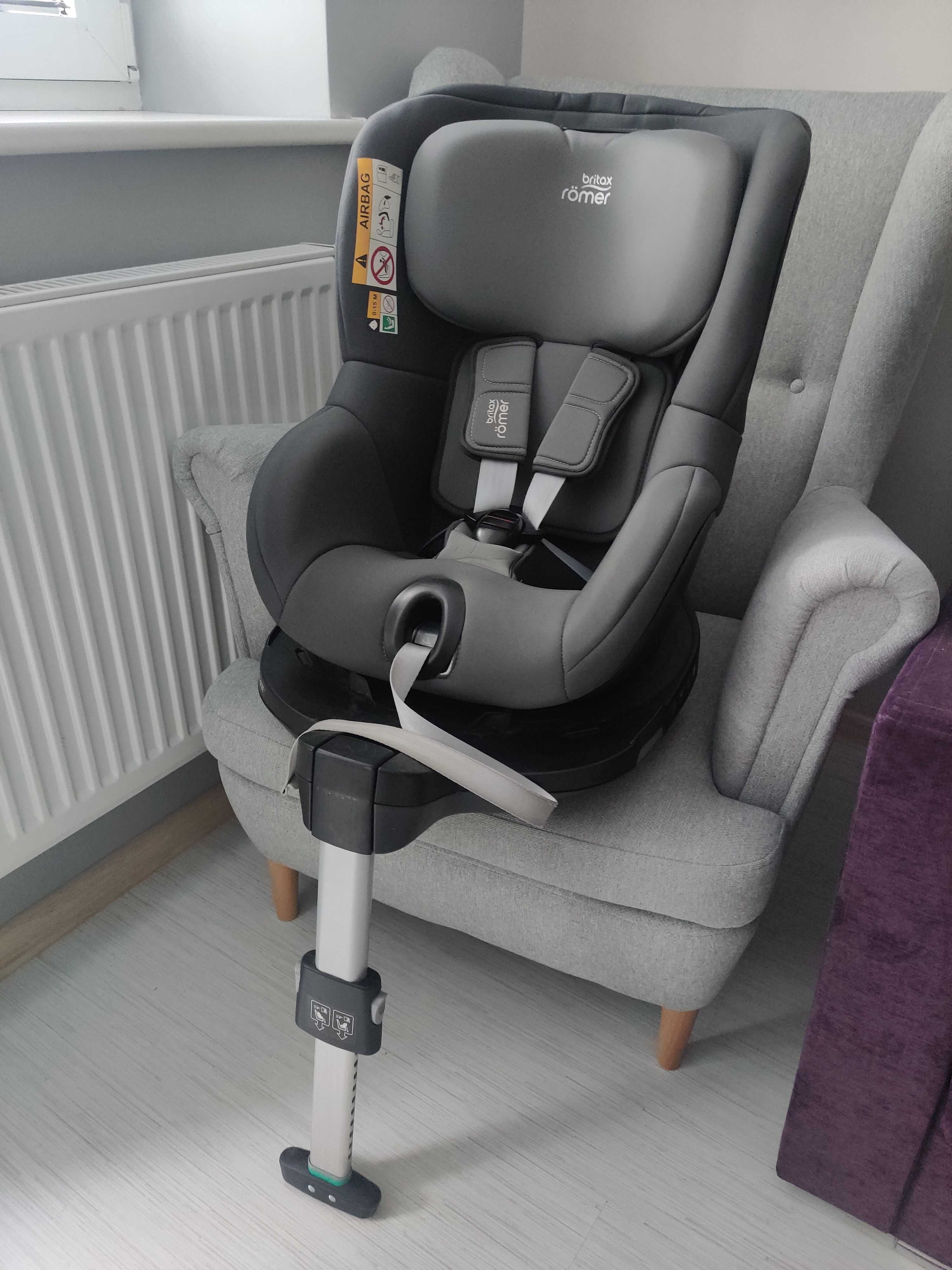 Fotelik obrotowy Britax Romer Dualfix M I-size + wkładka aeromoov