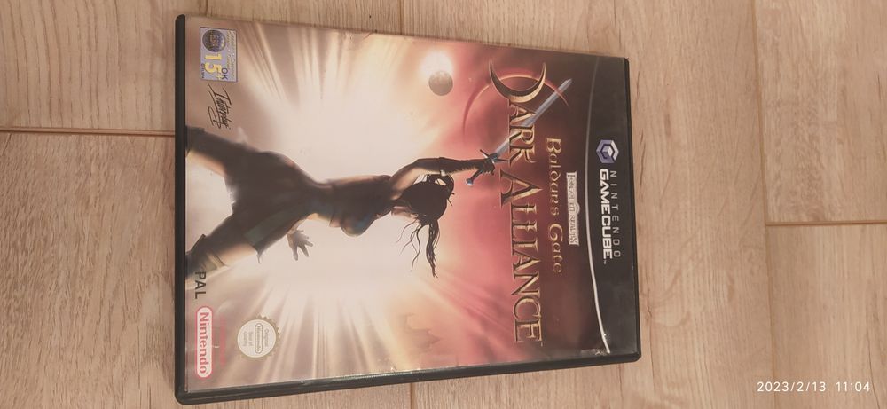 Baldurs Gate Dark Alliance PAL UK Nintendo GameCube tylko pudełko