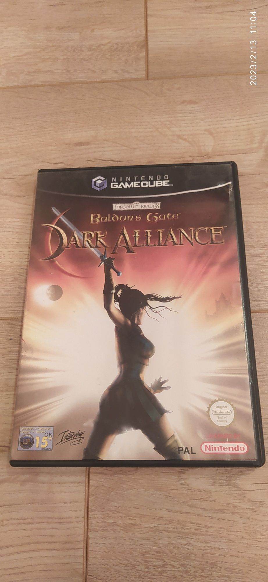 Baldurs Gate Dark Alliance PAL UK Nintendo GameCube tylko pudełko