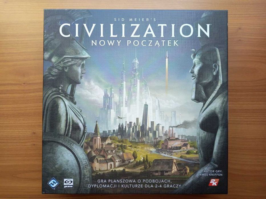 Gra planszowa Sid Meier’s Civilization: Nowy początek + ORGANIZER