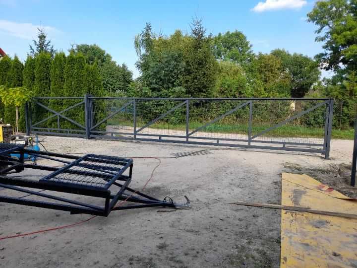 brama przesuwna przemysłowa PRODUCENT