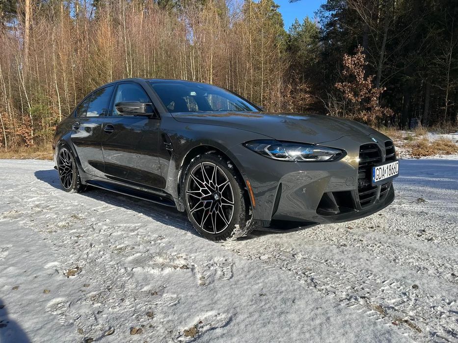 BMW M3 BMW M3 Competition xdrive karbonowe fotele niski przebieg