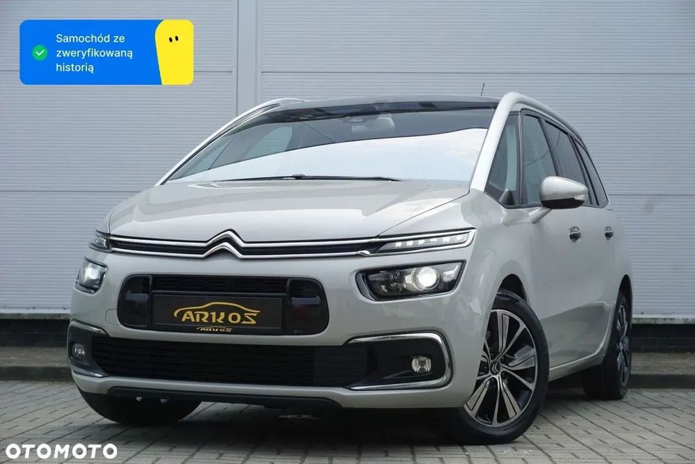 Citroën C4 Grand Picasso 7-Osobowy Automat Bi-Xenon Ledy Skóra Navi Kamera ACC Masaż Hak ARKOS