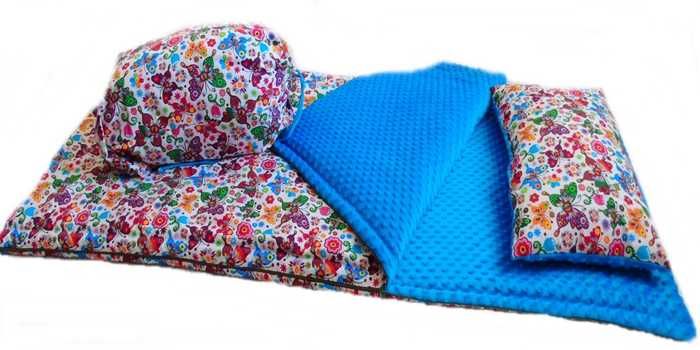 Śpiwory dziecięce 120cm  140cm dwustronne od Zygzak Baby Haft Gratis !
