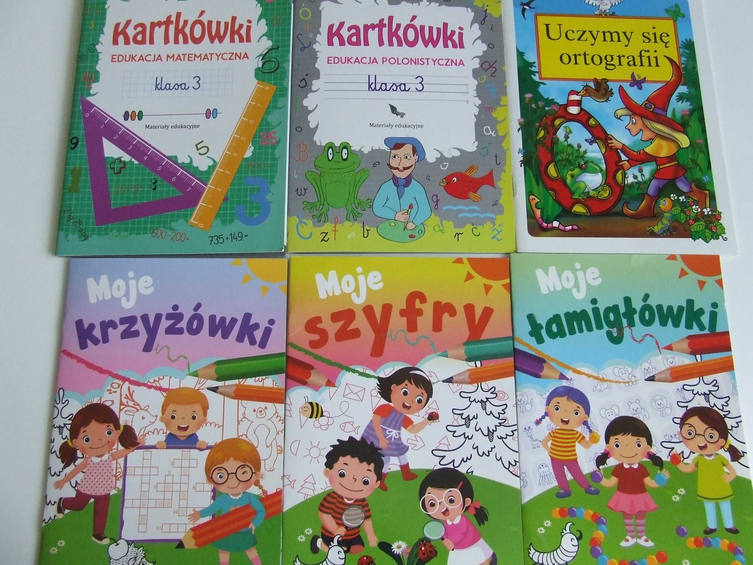 Edukacja wczesnoszkolna klasa 3 kartkówki, ortografia zestaw