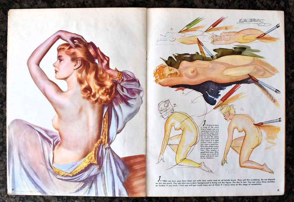 How to Draw Figures from life (antigo/vintage, 1950)