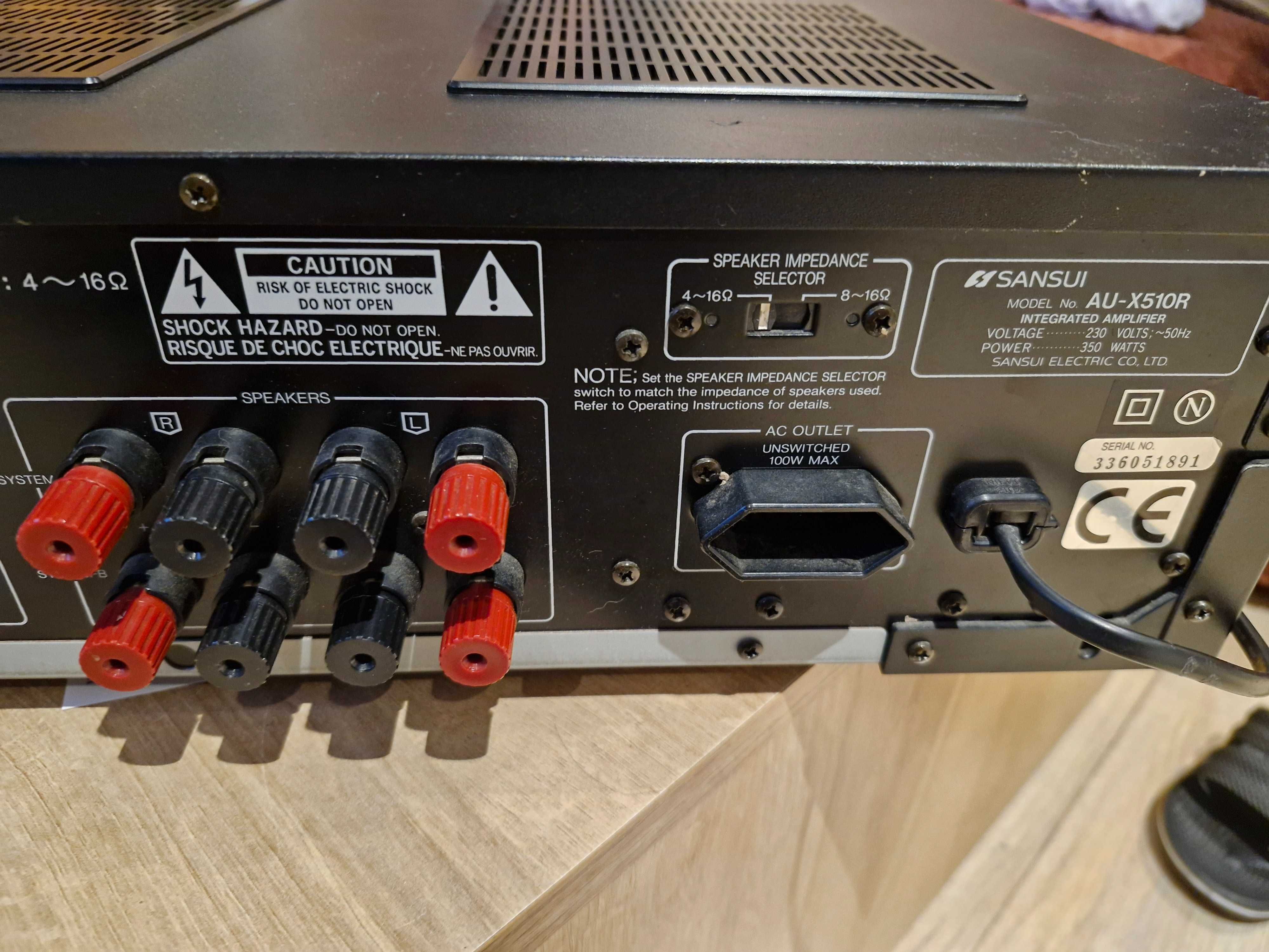Wzmacniacz Sansui AU-X510R