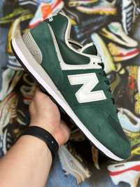Кросівки New balance 574 Green  Розмір 45.5 (29.5 см по устільці)