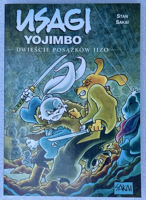 Usagi Yojimbo - Dwieście posążków Jizo - Stan Sakai - BDB