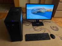 Komputer zestaw Intel Core i7 2600K, SSD, monitor Dell 24''