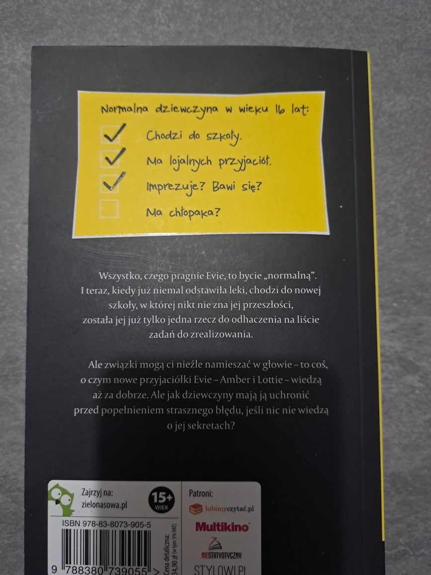 Książka pt." Jestem już normalna?"