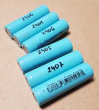 W 100% sprawnych 10 Bateri,ogniw,akumulatorów Li-ion 18650 o poj.2400