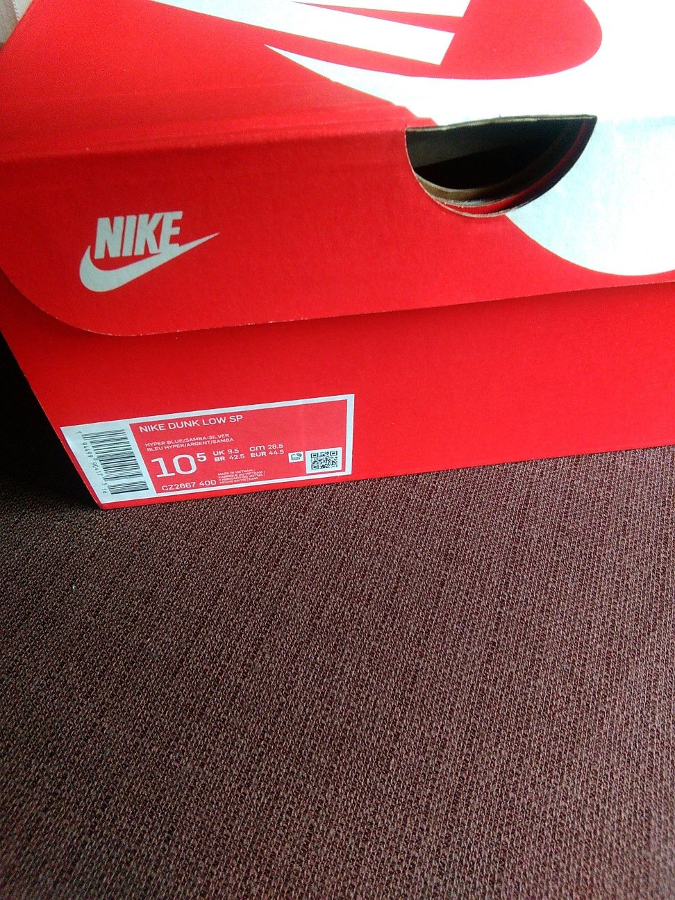 (r. Eur 44,5- 28,5 cm ) Nike Dunk Low Co.JP Samba CZ2667,-400