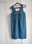 sukienka morska r. 34 XS koktajlowa wesele simple femestage minge