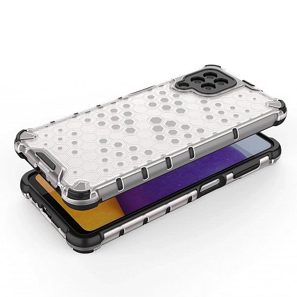 Honeycomb etui pancerny pokrowiec z żelową ramką Samsung Galaxy A22/4G