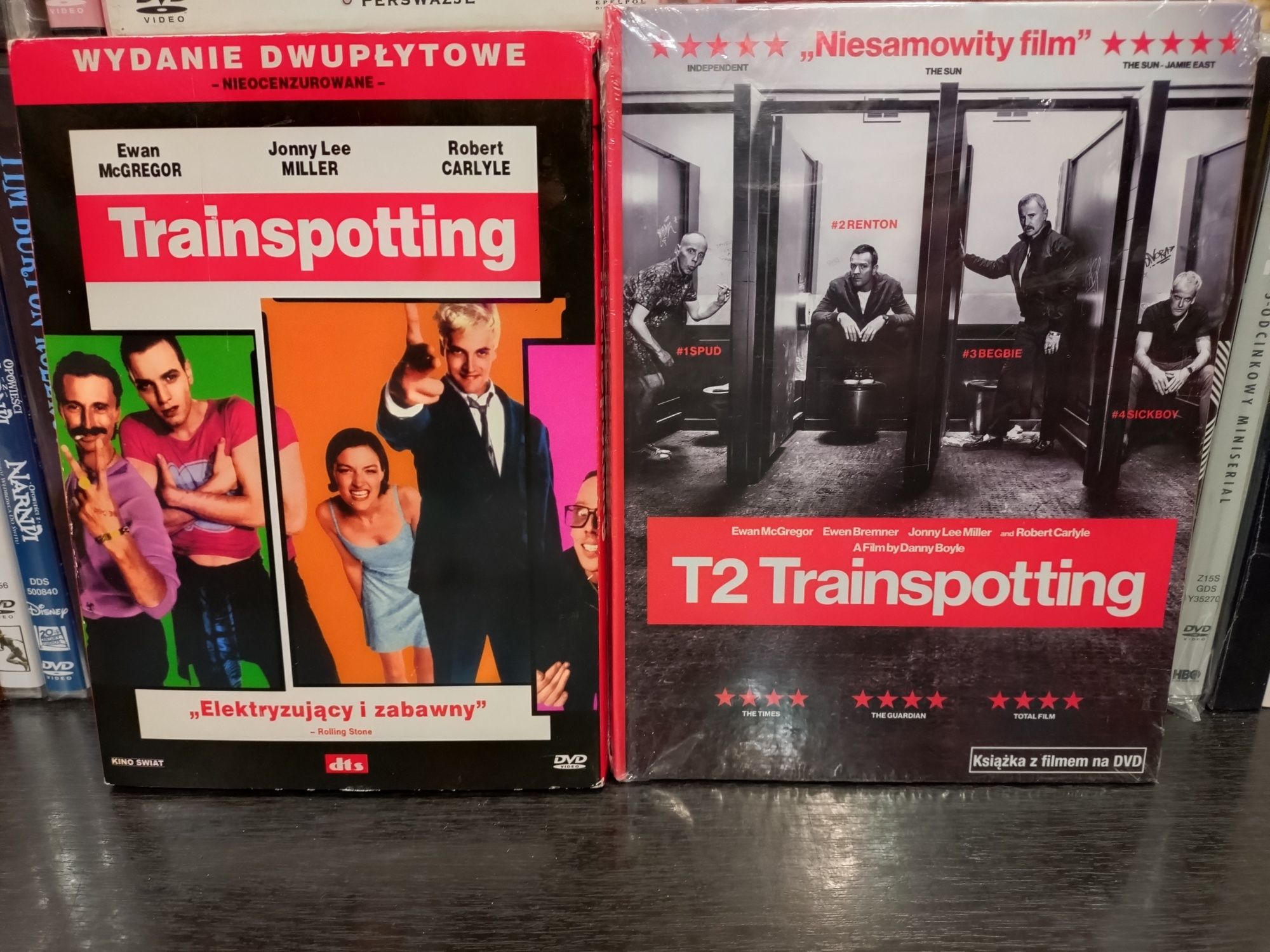 Trainsporting + Trainsporting 2 DVD