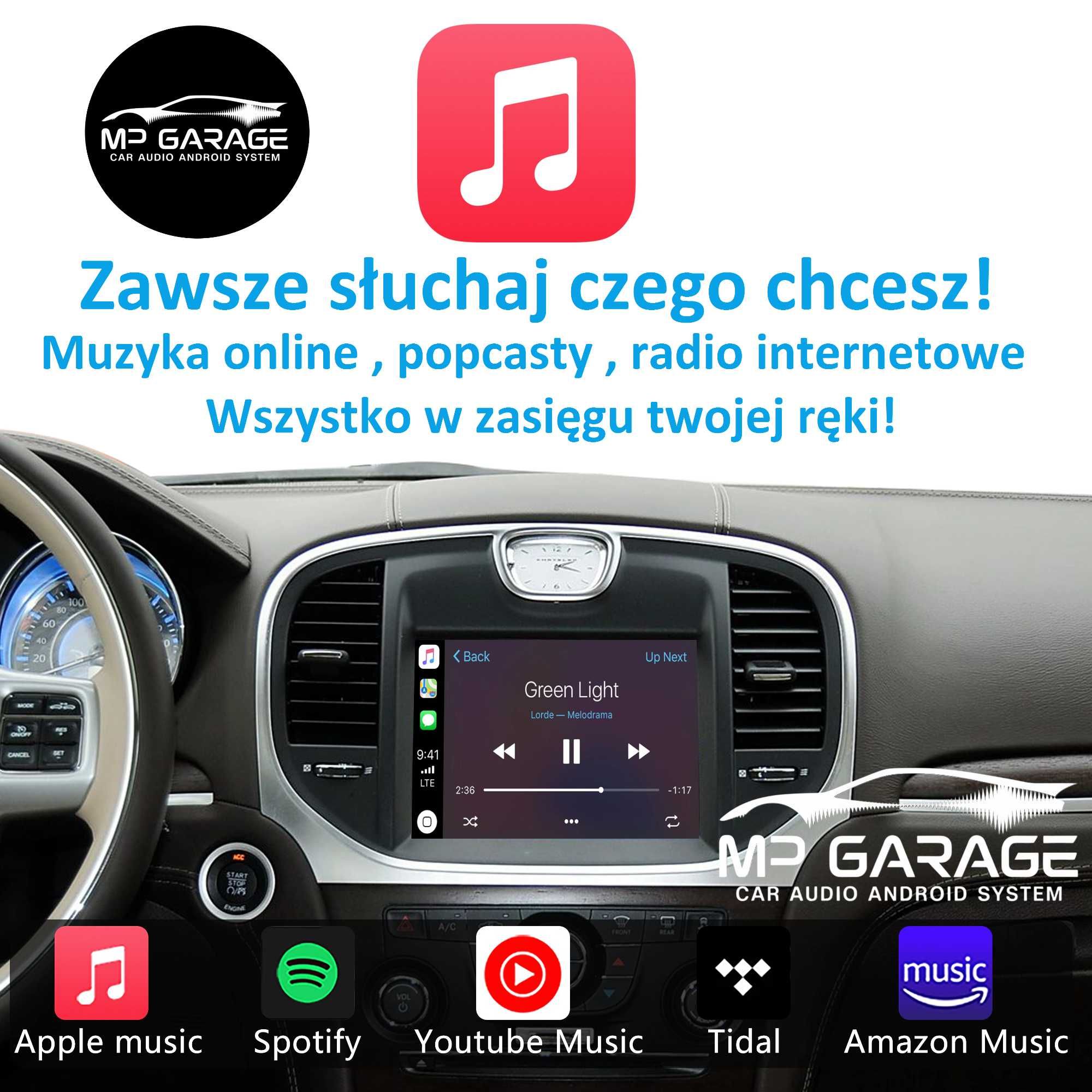 Dodge / Jeep / Chrysler uConnect 8.4 moduł Apple CarPlay/Android Auto
