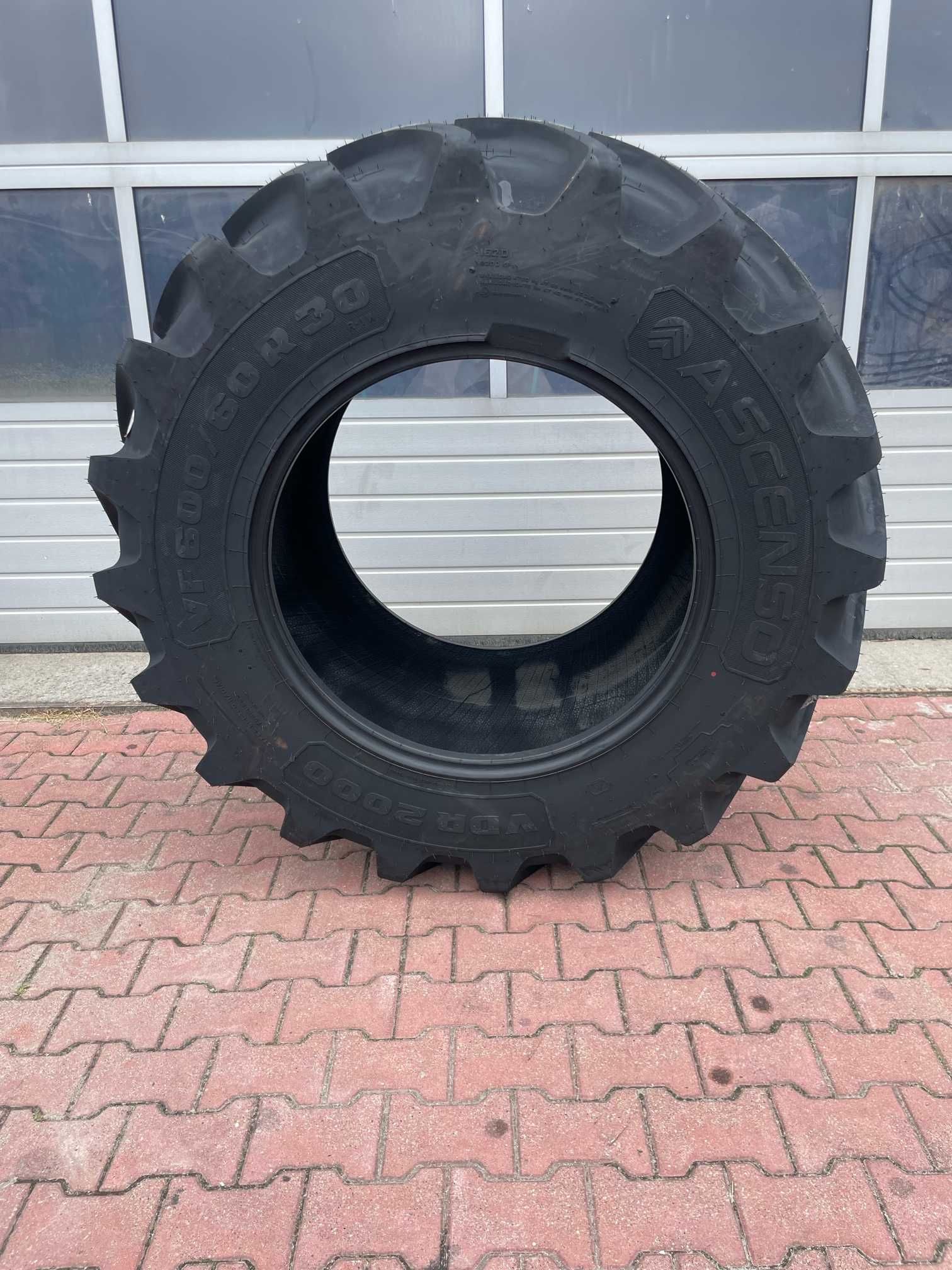 Opona 600/60R30 VF ASCENSO VDR 2000, 162D Stalowy oplot. Okazja