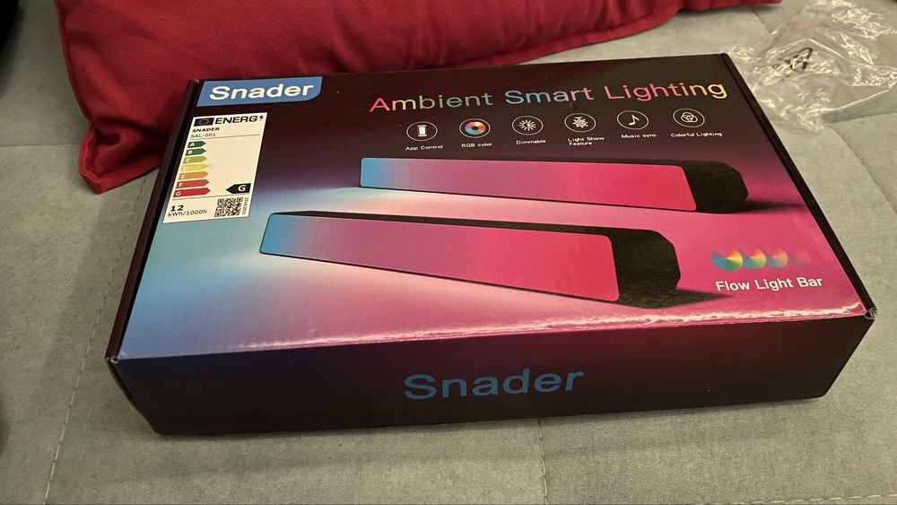 snader ambient smart lighting flow light bar led