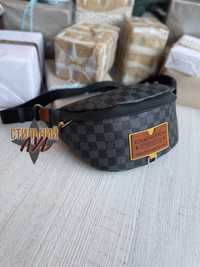 НОВИНКА!Бананка чоловіча Louis Vuitton чорна|бананка мужская Луи Витон